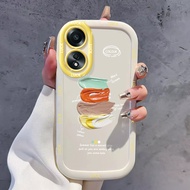 Case For OPPO A58 4G A58 5G A58X 5G A78 5G A1X 5G A2X 5G Colorful Phone Silicone Shockproof