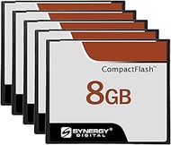 Synergy Digital 8GB Compact Flash Memory Cards, Compatible with Fujifilm Finepix M603 Digital Camera