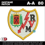A-A80 SUPER PREMIUM EMBROIDERED PATCH EMBLEM - I PATCH