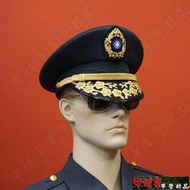 《甲補庫》~~中華民國陸軍制式將官大盤帽/陸軍少將中將大盤帽