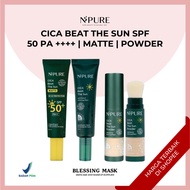 NPURE Cica Beat The Sun SPF 50 PA ++++ | NPURE Cica Beat The Sun POWDER | N'pure Sunscreen