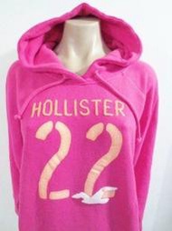 Hollister 海鷗  (County Line 女 S) 粉紅色 棉質 連帽套頭外套 現貨在台 2013新品 含運1250