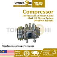 TOMODACHI Car Aircond Compressor DENSO Perodua Kancil /Kenari/ Kelisa/ Myvi 1.0 | Kompressor Perodua Kancil/Kenari.