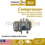 TOMODACHI Car Aircond Compressor DENSO Perodua Kancil /Kenari/ Kelisa/ Myvi 1.0 | Kompressor Perodua