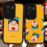 S-19 I am cool Case Case for VIVO Y28 Y22 Y15S Y15A Y22S Y01 Y56 Y16 5G Cover