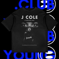 YOUNG.CLUB | J COLE 4 YOUR EYEZ ONLY | OVERSIZE T-SHIRT 24S | UNISEX UNISEX UNISEX | GRUNGE | Y2K | 