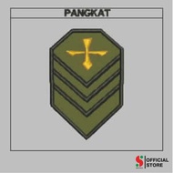 SPORT-394 COMPUTER EMBROIDERY PATCH LOGO/ EMBLEM US ARMY RANK