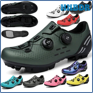 HNBDR 2023 Cycling Sneaker Mtb with Cleats Men Carbon Sports Speed Bike Shoes Women Mountain Racing Flat SPD Road Cycling Footwear HNRJS