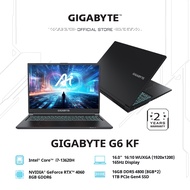 GIGABYTE G6 KF | 16.0" WUXGA 165Hz | i7-13620H | 16GB DDR5 | RTX 4060 | Gen4 1TB | Win 11 Home | 2Y