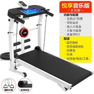 Jican Treadmill Household Mechanical Multifunctional Foldable Mute Walking Machine Mini Indoor Small Fitness Equipment