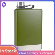 240ml Premium Hip Flask for Whiskey 9oz 304 Stainless Steel Hip Flask with Funnel Leakproof Camping 