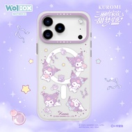 (เคส MagSafe)เคส Sanrio Hello Kitty ของแท้ 100% เคส iPhone สำหรับ iPhone17 เคส 17pro 17promax เคส Ma