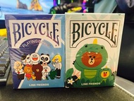 啤牌 撲克牌 Bicycle Line Friends