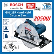 BOSCH GKS 235 2050W Turbo Professional Hand-Held Circular Saw Machine Mesin Gergaji Kayu Gergaji Ele