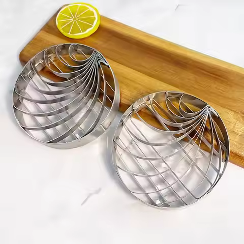 Stainless Steel Concha Cutter 4 Inches Two-Sided Bread Mold For Pan Mexicano Dough Bread Shape Cutte
