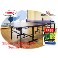 Tibhar NORM Table Tennis Ping Pong Table (Free Net) Butterfly, Nittaku