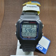 Casio W-800H-1A Snooze Alarm Chronograph Digital Watch W800H 800H
