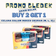 BUY 2 GET 1 FREE INDEED MEN'S UNDERWEAR M-XL