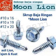 SKRUP BAJA RINGAN 10 X 16 MOON LION - PER DUS ISI = 1.000 PCS