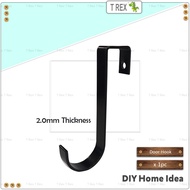 T Rex DIY Door Hook / Cabinet Door Hook / Door J Hook / Door Hanger / Kitchen Bathroom Holder