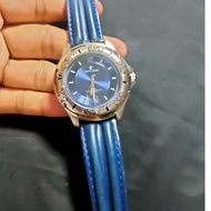 Pierre Cardin Blue Rotating Bezel Mens Watch