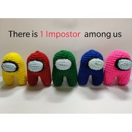 Among Us Crochet/Amigurumi Keychain