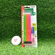 🎉READY STOK IN MALAYSIA🎉 I TALENT HB PENCIL 6’S STATIONERY SET