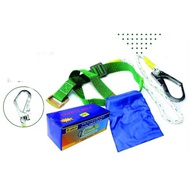 Safety belt with single D-ring (big hock)