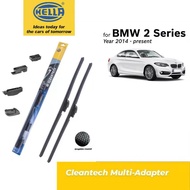 HELLA Cleantech Multi-Adapter Wiper Set for BMW 2 Series F22 (22"/18")