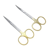Dentist Curved Hemostatic Forceps Stainless Forceps Medical Dental  Scissors Stainless Steel Straigh