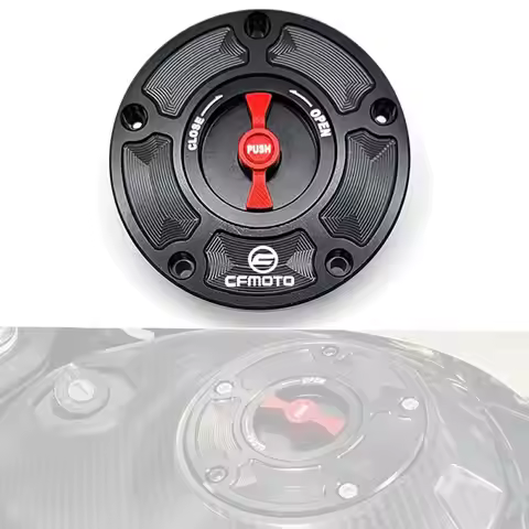 For CFMOTO 800MT 650NK 400GT 400NK 450NK 250NK 450SR 250SR CNC Fuel Gas Tank Cap Cover Aluminum Keyl