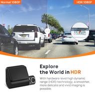 70Mai Dash Cam A200 Gobal Dual-Channel Record 1080P HDR 2'' IPS Screen 24H Parking Monitor 70Mai Car