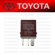 HEADLAMP RELAY 1 PC TOYOTA 5PIN 12V - 90080-87009 - 90987-04004