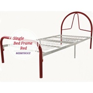 Ready Stock💤Boleh Lipat💤 3 Colours Options/3 warna utk dipilih/Foldable Metal Single Bed Frame/Katil Besi Single