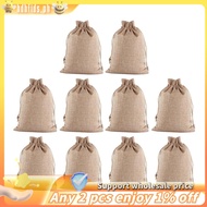 Burlap Drawstring Bag Packaging Gift Storage Bag Burlap Bag Drawstring Linen Drawstring Pocket