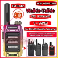 【FM Radio】Motorola G65 Walkie Talkie Mini One Key Copy Frequency Match Other Models New Upgrade Call
