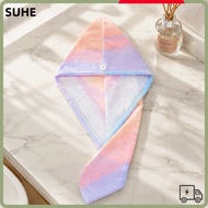 LUCKY-SUHE Hair Towel Wrap, polyester 25*65cm±1cm Hair Drying Wrap, Convenient Colorful Microfiber H