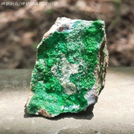 Arsenic Copper Calcium Stone/Arsenic Ore No. 0528-12 Conichalcite~Promote Grounding Roots And Stabil