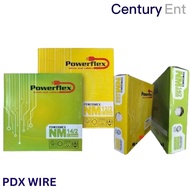 Per Meter | Powerflex PDX Electric Solid Dual Core Wire | 14/2 12/2 10/2 8/2