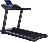 Wqf-treadmills for home Electric Treadmill Foldable Running Machine 14 km/h Max Speed Easy Assembly with Adjustable Display Panel 3-Level Manual Incline Convenient Tablet Stand for Home Use