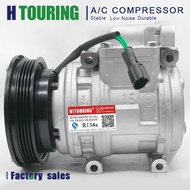 AC Air Condition Compressor For Doosan DH220-5 DX255LC Dx225 Vehicles Excavator 10PA15C 2208-6013B 2