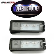 1 Pair LED Rear License Plate Light 12V for VW Golf 7 Passat B6 3C Amarok Eos Polo Amarok 35D 943 02