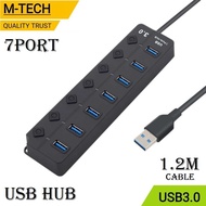 Usb hub M-TECH 7port usb 3.0 MT-UH7 usb hub