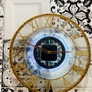 LED松木羅馬數字時鐘