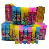 PROMO ( 24 PCS ) LEM GLUE STICK FANCY / LEM ROKOK  LINTING/GLUE STIK NON TOXIC MURAH HARGA 24 / 12/ 