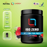 Linden Iso Zero Whey Isolate Protein Clear 1lb