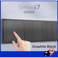 Simon I7 Series Switch  / Switches & Socket Outlet (GRAPHIC BLACK)