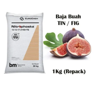 Baja Buah Tin Fig Nitrophoska 12-12-17-2+8S+TE Pokok Tin Berbuah Lebat Dan Sihat - KWY