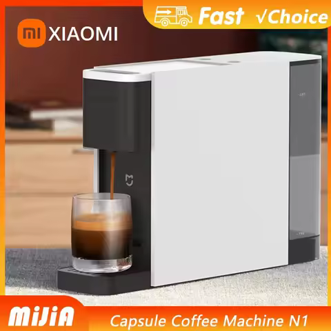 Original Xiaomi Mijia Capsule Coffee Machine N1 Coffee Maker S1301 Small Size Automatic Shutdown Esp