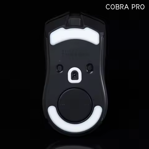 TBTL Mouse Feet Skates for Razer cobra /Razer cobra pro wireless, Rounded Curved Edges Flawless Gami